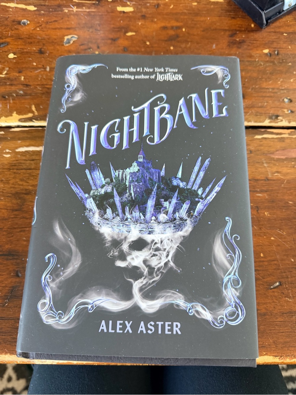 Target Nightbane Hardcover - Black & Purple Illustrated Cover